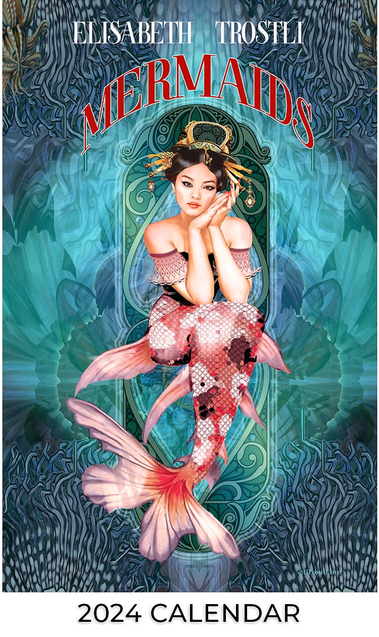 2024 Mermaid Calendar