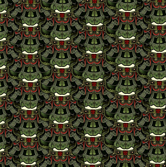 Samurai Collar ( Ivory)