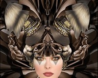 Metal Butterfly Masque