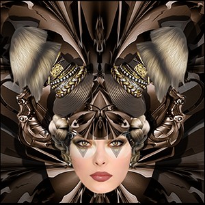Metal Butterfly Masque