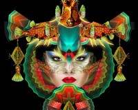 Goldfish Geisha Masque